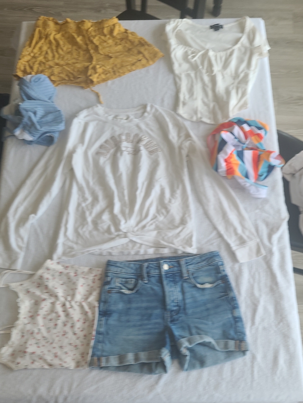 7-Piece Summer & Swim Lot (Youth XL/ Fits Women’s XXS–XS / Size 0–2)